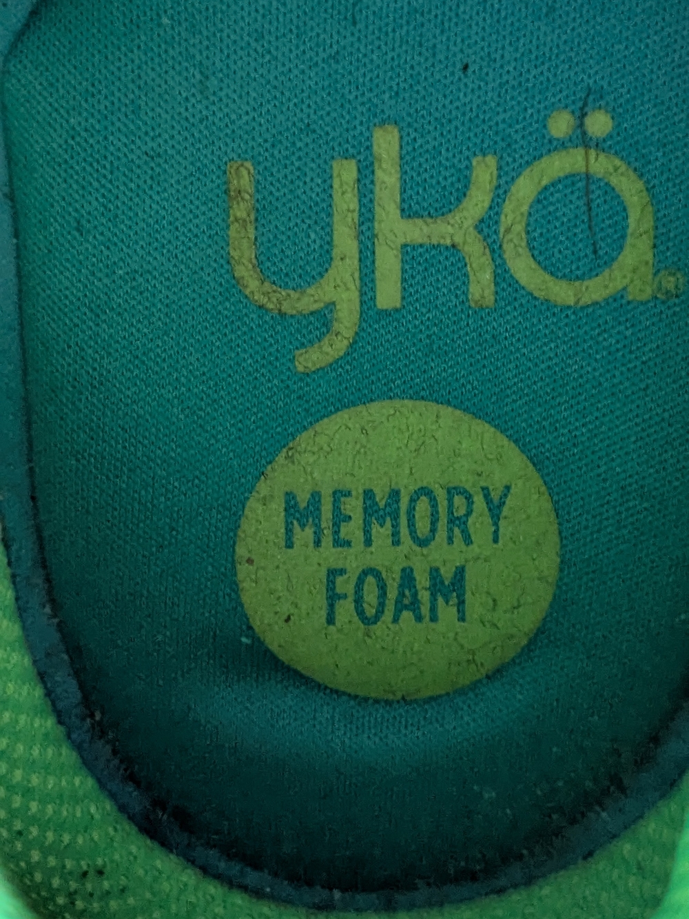 Ryka Women's Teal & Lime Athletic Sneakers - Picture 7 of 7